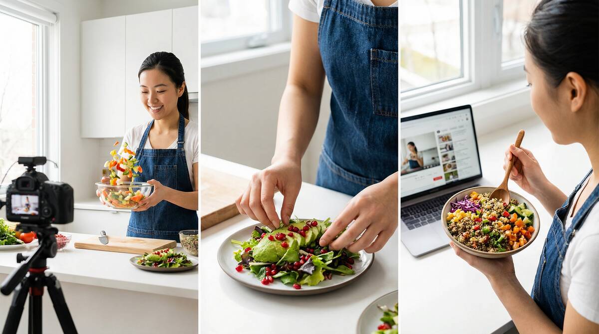 瓜老师笔记美食视频